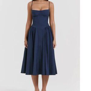 Chiara Corset Summer Midi Sundress